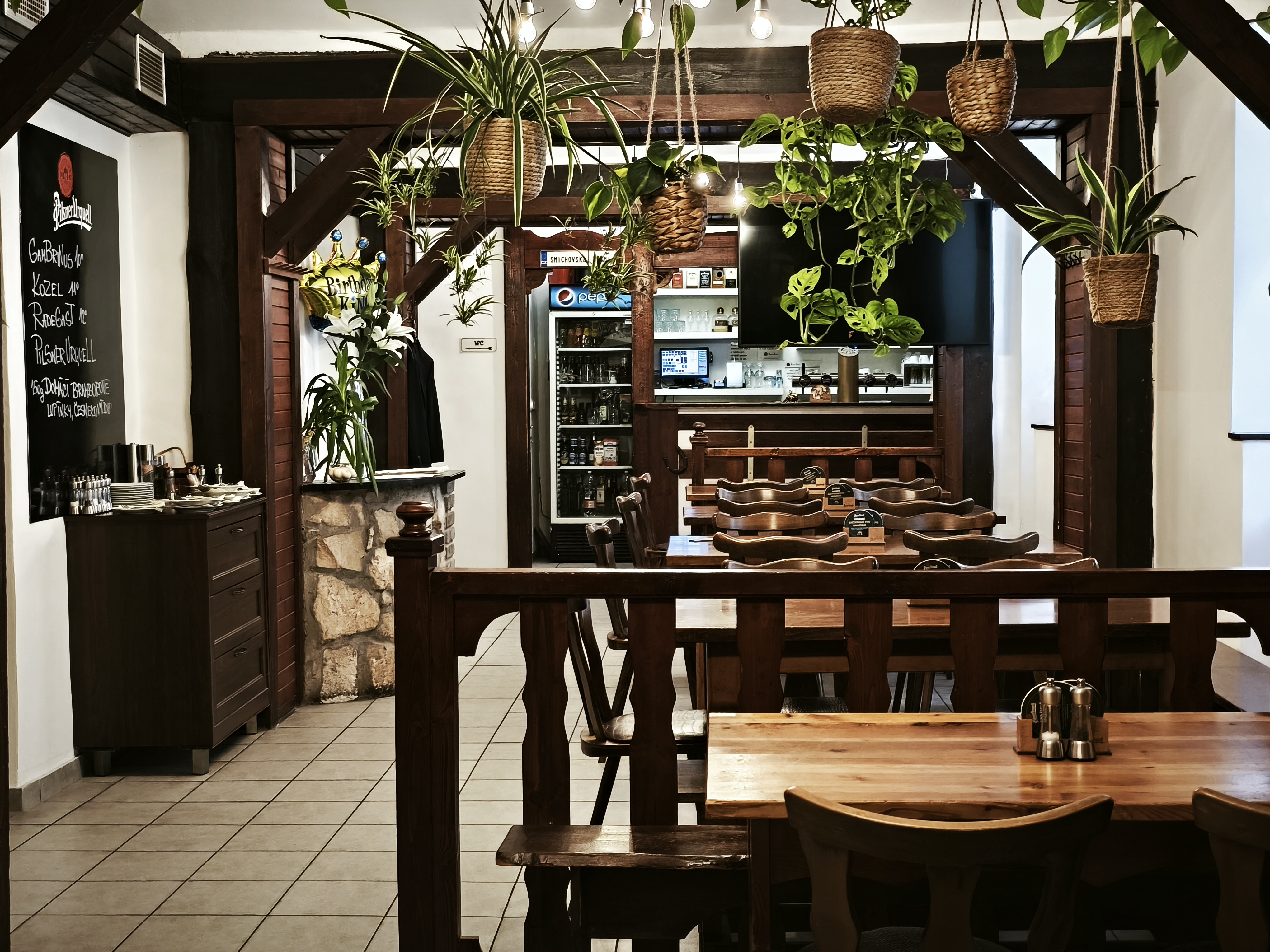 Interier restaurace